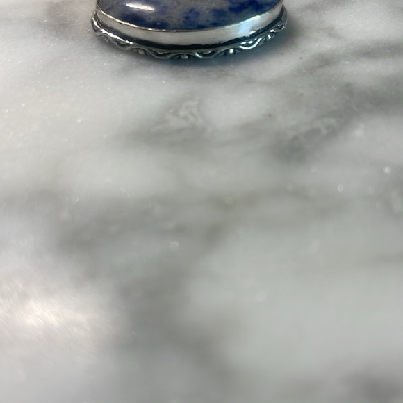 Lapis lazuli silver pendant - Picture 2 of 5